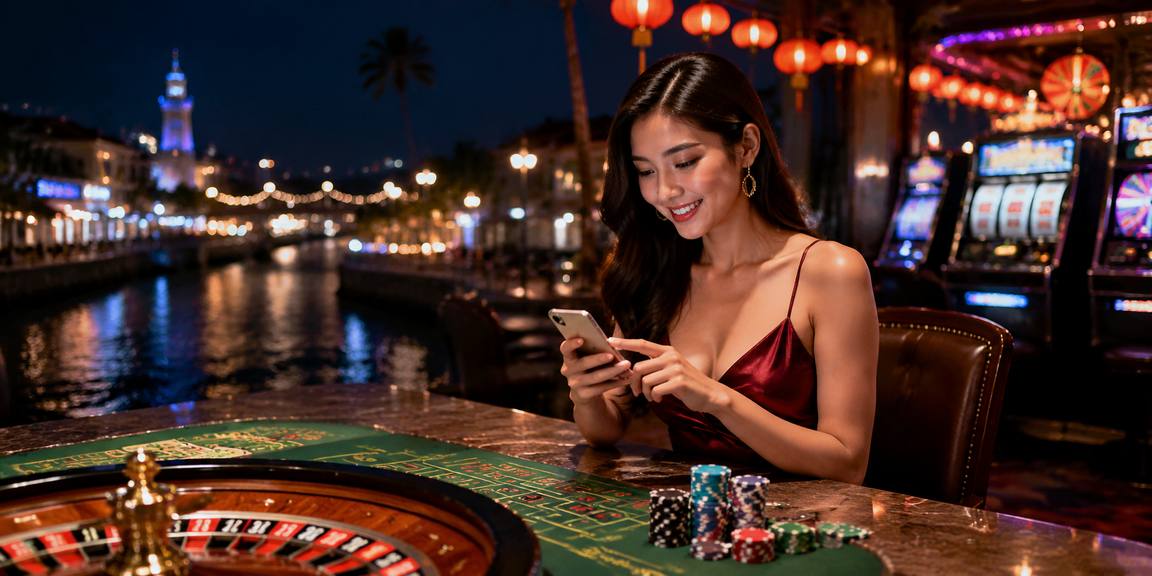 Rasakan suasana kasino Macau langsung dari rumah